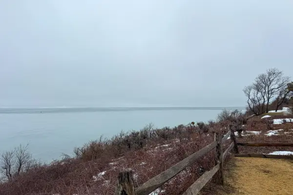 Winter view from West Chop on Martha's Vineyard
