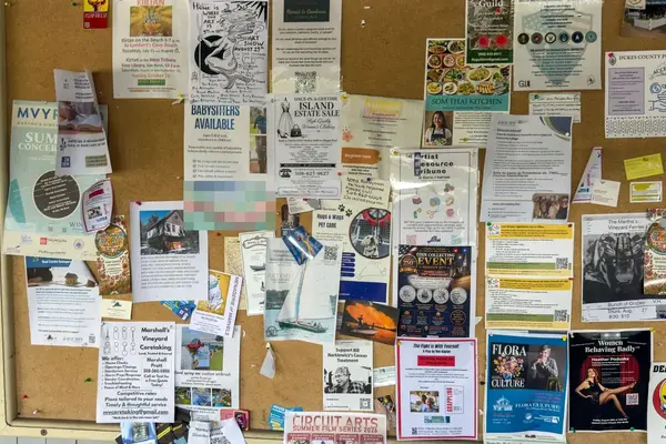 More of the Cronig's bulletin board: estate sales, art shows and island services.