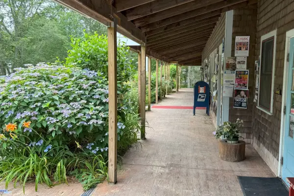 West Tisbury post office and takeout, summer 2026