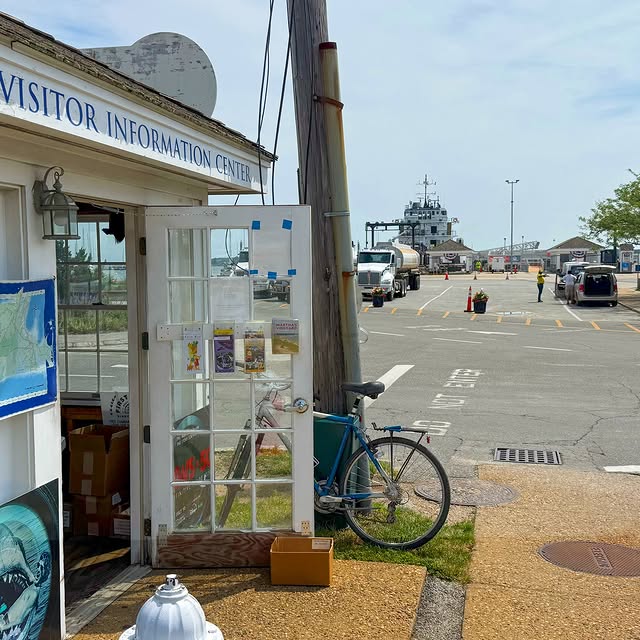Down by the Vineyard Haven ferry terminal, the little Visitor Information Center still holds the cor...