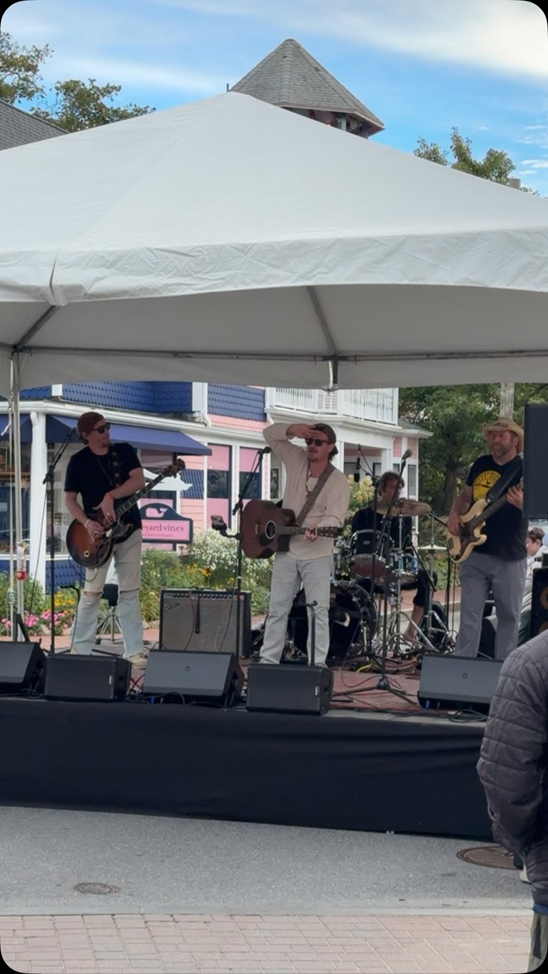 Tivoly Day in Oak Bluffs, busy crowds, live music and happy days on the Vineyard! For more visit out...