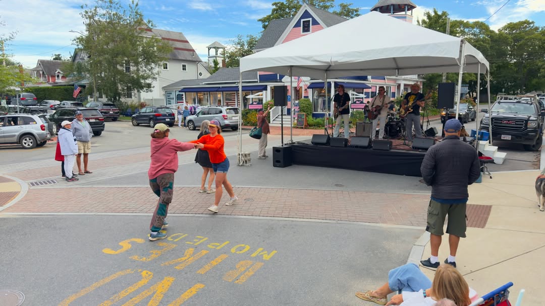 Tivoli Day in Oak Bluffs — the island's end-of-summer street fair on Circuit Avenue, a Martha's Vine...