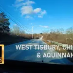 A Winter Drive from West Tisbury to Aquinnah Cliffs